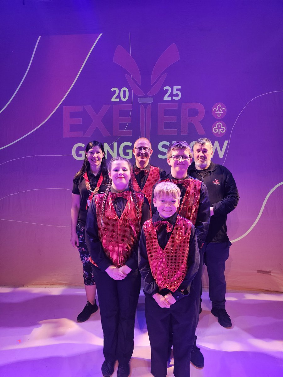 The Scouts are watching <a href="/GangShowExeter/">Exeter Gang Show</a> tonight.

Wishing #BreakALeg to all of the 6th Leaders, Young Leaders and Scout involved.