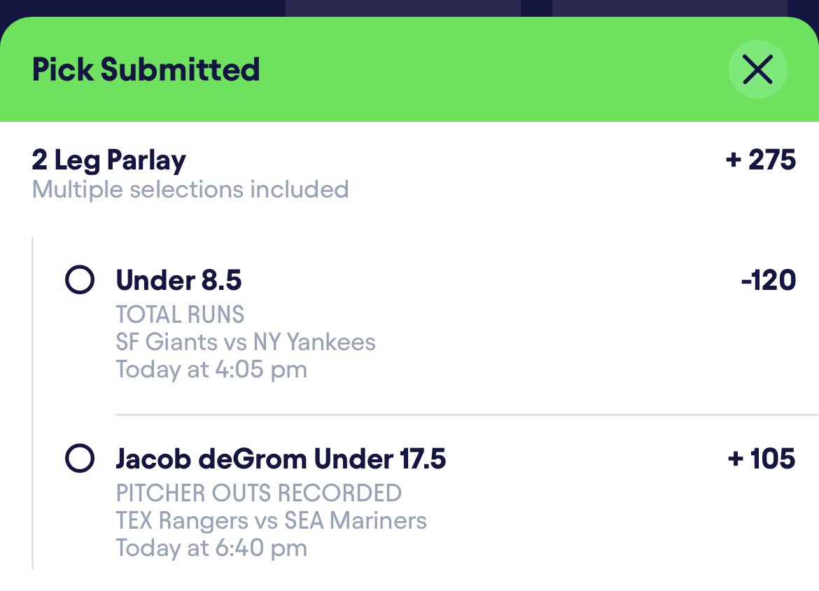 CashColin2's tweet photo. First Fliff parlay to start off Friday! Great value on these, lock it in!! https://t.co/cEPMvi3QD9