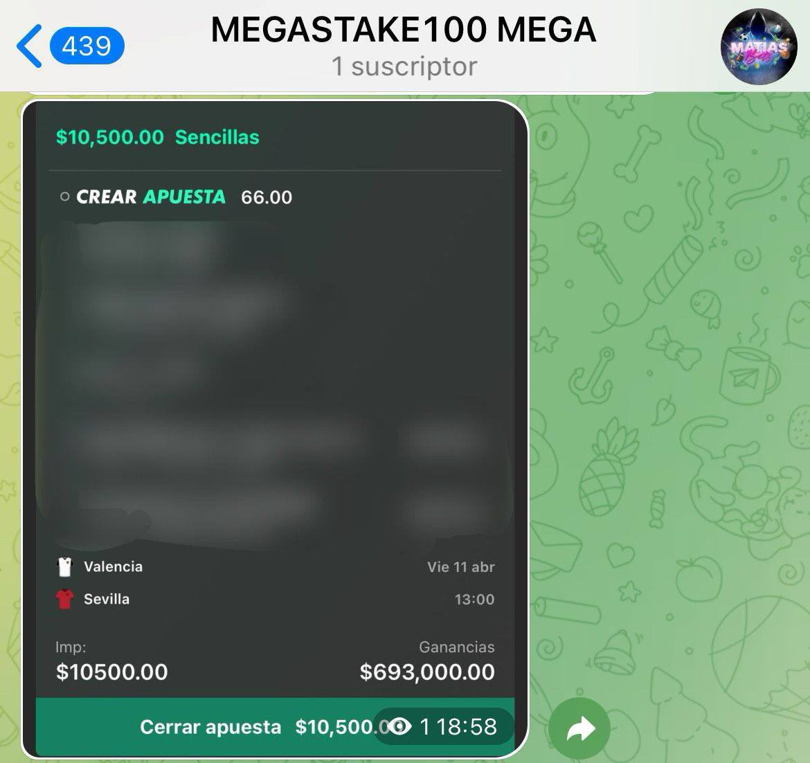 Picks_Del_Rey's tweet photo. ESTAMOS LISTOS PARA SUMAR CON MATIAS BETS🍀🔥

DEJA TU ❤️🗯️🔄 Y RECÍBE GRATIS EL STAKAZO + PARLAY POR MIS CANALES DE TELEGRAM🔥👇🏻

https://t.co/QdxDlR3PDQ
https://t.co/aeEQZPaM8b https://t.co/3WSrRtWoPV