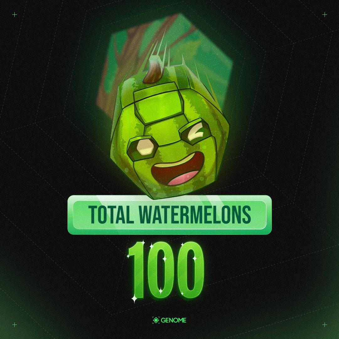 Hex Hunt Milestone 🍉

We’ve officially hit 100 watermelons merged so far.

It’s getting juicy.

Who’s making the next one? 👀