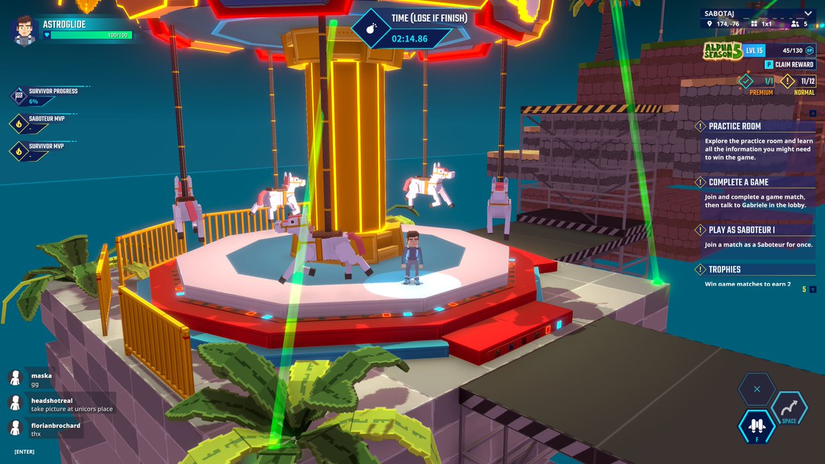 awiesel's tweet photo. Round and round we go in @TheSandboxGame 🎠 https://t.co/s93wuk2Fvf #AlphaSeason5 https://t.co/U8H3gpxvjn