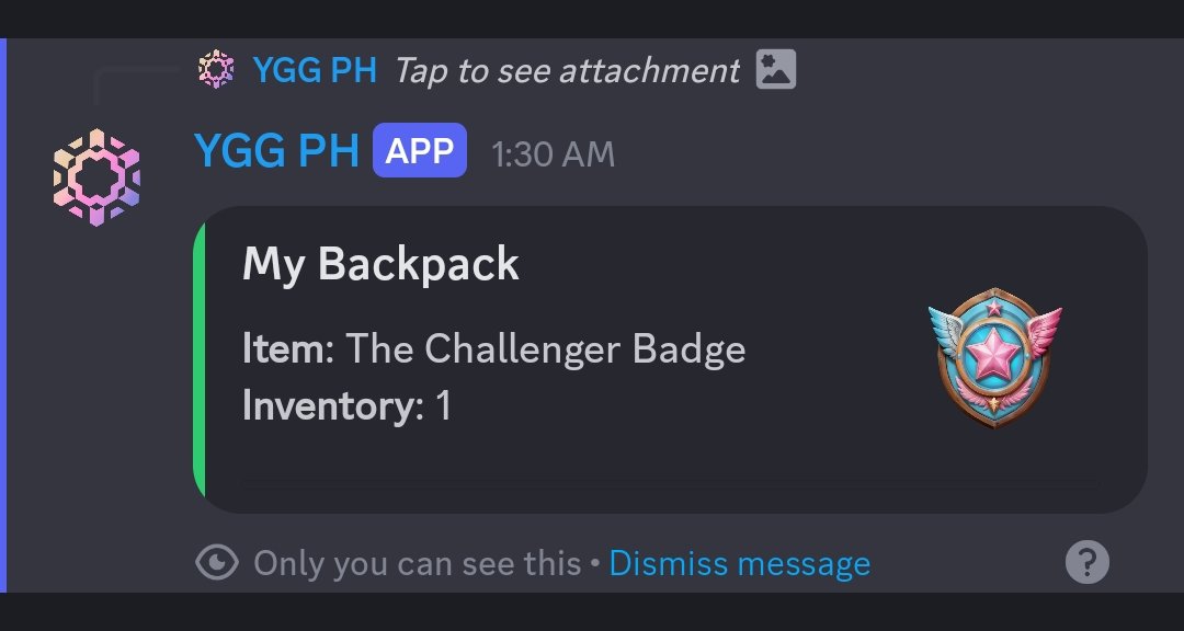 _2maryyyy's tweet photo. Just earned my MOA 3 - Base badge! Completed all the challenges, accumulated ARCoins, and claimed my special badge! Fun experience, new skills learned! Thanks @YieldGuild &amp; @YGGPilipinas for the opportunity! I also enjoy playing @immortalrising2 this S9. #YGGGAPS9 #YGGPHARC3 https://t.co/G1lJDQOeDl