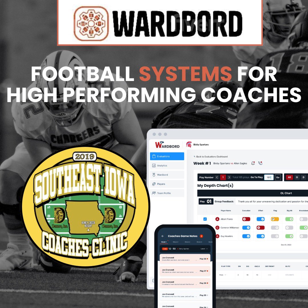 Wardbord - Football Systems 🏈 (@wardbord_) on Twitter photo We made it from Texas to Iowa for the <a href="/SEIowaFootball/">S.E. Iowa Football</a> coaches clinic 🔥 Stop by and checkout <a href="/Wardbord_/">Wardbord - Football Systems 🏈</a> 👊 We made it from Texas to Iowa for the <a href="/SEIowaFootball/">S.E. Iowa Football</a> coaches clinic 🔥 Stop by and checkout <a href="/Wardbord_/">Wardbord - Football Systems 🏈</a> 👊