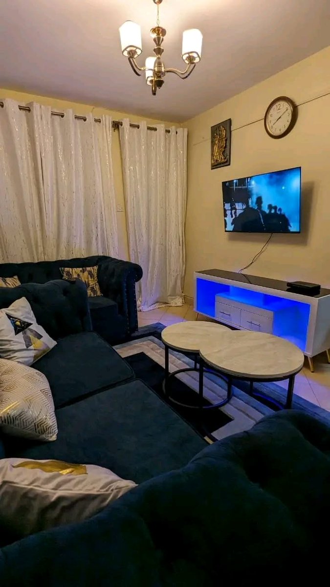 mungedawin's tweet photo. Airbnb 1 Bedroom Apartment Available along Caltex Road, Donholm (Behind Quickmatt Supermarket) Proximity to Outering, Jogoo &amp; Mombas Rds, JKIA &amp; SGR Nairobi Terminus.  Rate: KSH. 2500. Call/WhatsApp: 0717725847.
· Smart Tv
· High Speed Internet
· Hot Shower
· Equipped kitchenette https://t.co/Q9dlpag7ea