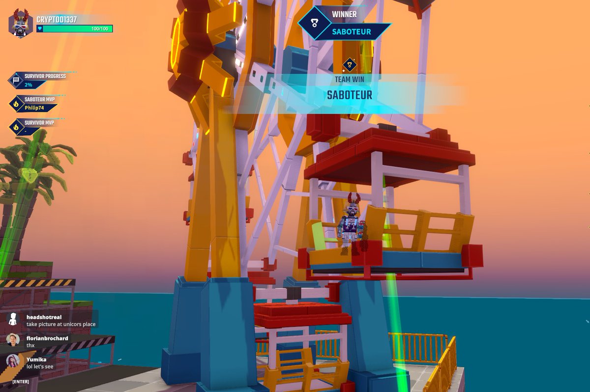 Round and round we go in <a href="/TheSandboxGame/">The Sandbox</a> 🎠 tsbga.me/TheSandbox #AlphaSeason5