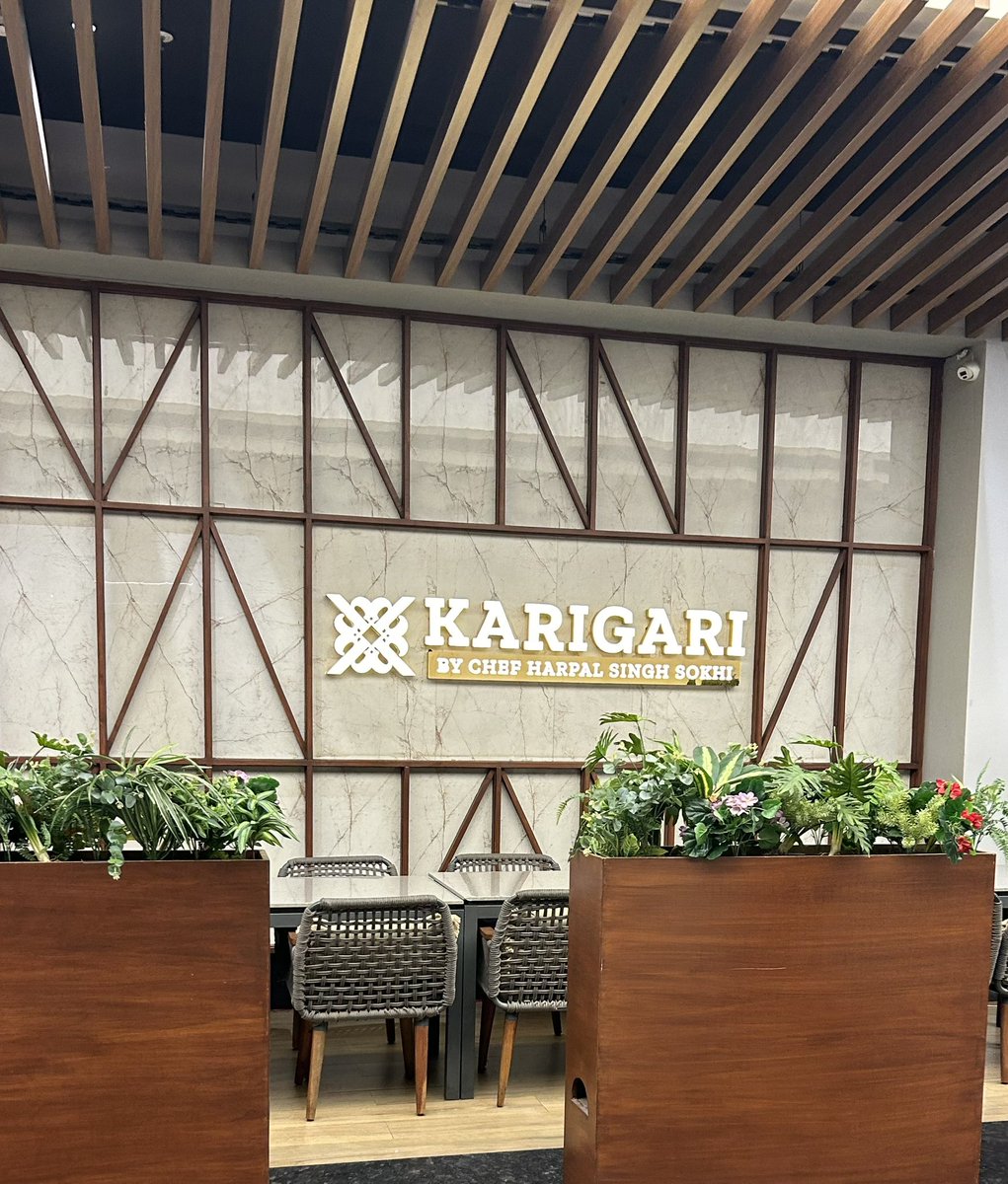 _sharmas's tweet photo. @harpalsokhi  visited the Karigiri Gurgaon … what a food such a delicious food every corner of it having your touch and flavour tasted all the signature dishes … loved it https://t.co/fPsbuWhqyn