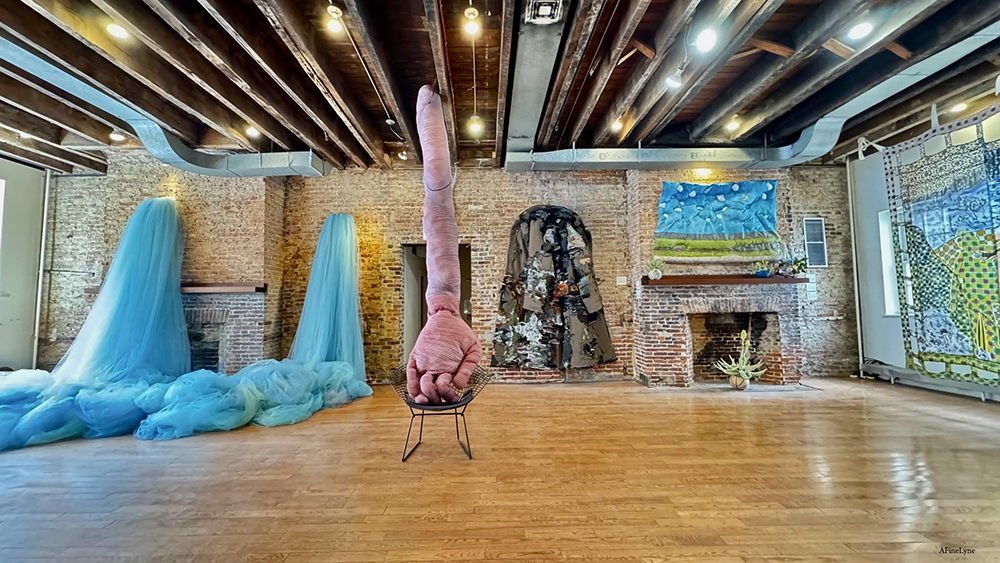 The Golden Thread 2: A Fiber Exhibition opens today. The brainchild of OAF exhibitors John Lee and Karin Bravin of @BravinLee, last year’s debut edition was a rousing success.

The show is down by the South Street Seaport and up through May 26th – don’t miss it!