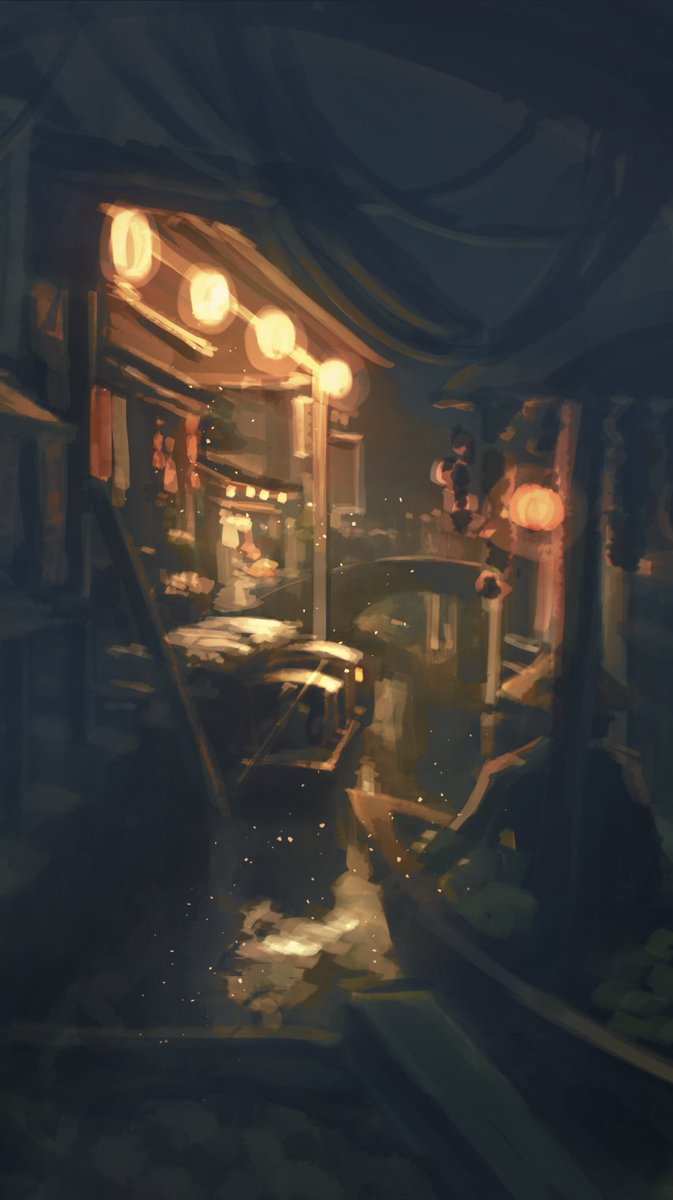 This piece is also my submission for
@streetsofzine
Ascent: Night Market!