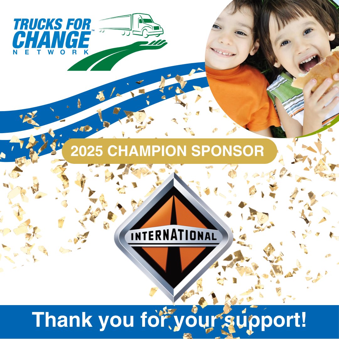 ROLLING WITH GRATITUDE – THANK YOU NAVISTAR CANADA |INTERNATIONAL!

We’re thrilled to welcome back Navistar Canada |International as a 2025 sponsor! Their renewed support keeps our mission rolling. See the difference we’re making: lnkd.in/g28uBB_b