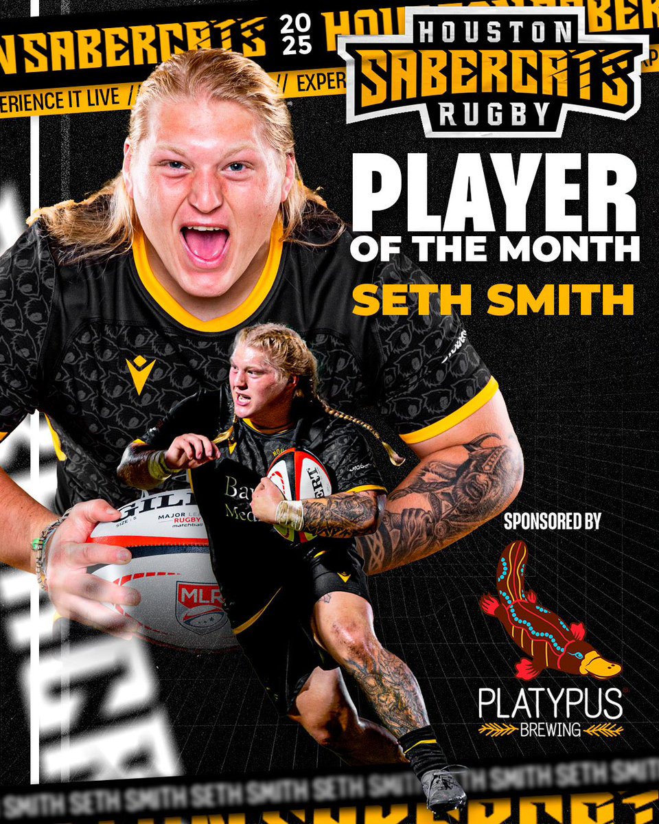 HOUSaberCats's tweet photo. Congratulations to our Player of the Month, Seth Smith! 🏆 Presented by Platypus Brewing!

Seth will receive a gift card courtesy of Platypus Brewing tomorrow night at our Official Watch Party! Be there to congratulate him and stay tuned for next month’s poll! https://t.co/Vgnf2X0QLK