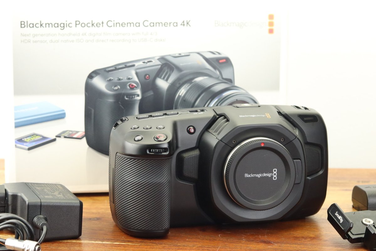 expert8182's tweet photo. BMPCC 4K with the micro4/3 sensor. The popular choice for low-cost filmmaking.
https://t.co/ruIS4pbB02
#vintagevideo
#videorecorder
#videocamera
#sony
#panasonic
#smallrig
#canon
#catawiki
#catawikicameras
#videoauction
#4Kcamera
#bmpcc
#video
#homemovie
#digitalvideo https://t.co/Vx9BVCrt0p