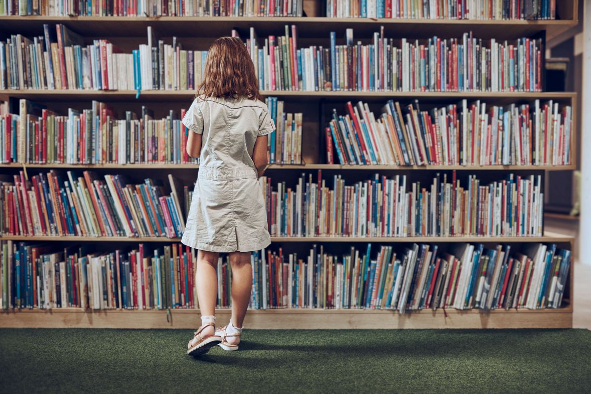 usedgov's tweet image. Your next adventure is waiting for you at the library! Stop in, pick up some books, and see what stories unfold. #NationalLibraryWeek #SchoolLibraryMonth