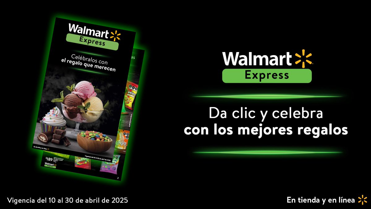 La variedad de productos en Walmart Express no tiene límites. ¡Ven y encuentra todo lo que necesitas! 🛒✨
¡Consíguelo en tienda o en línea!
👉 bit.ly/3EhtNBv