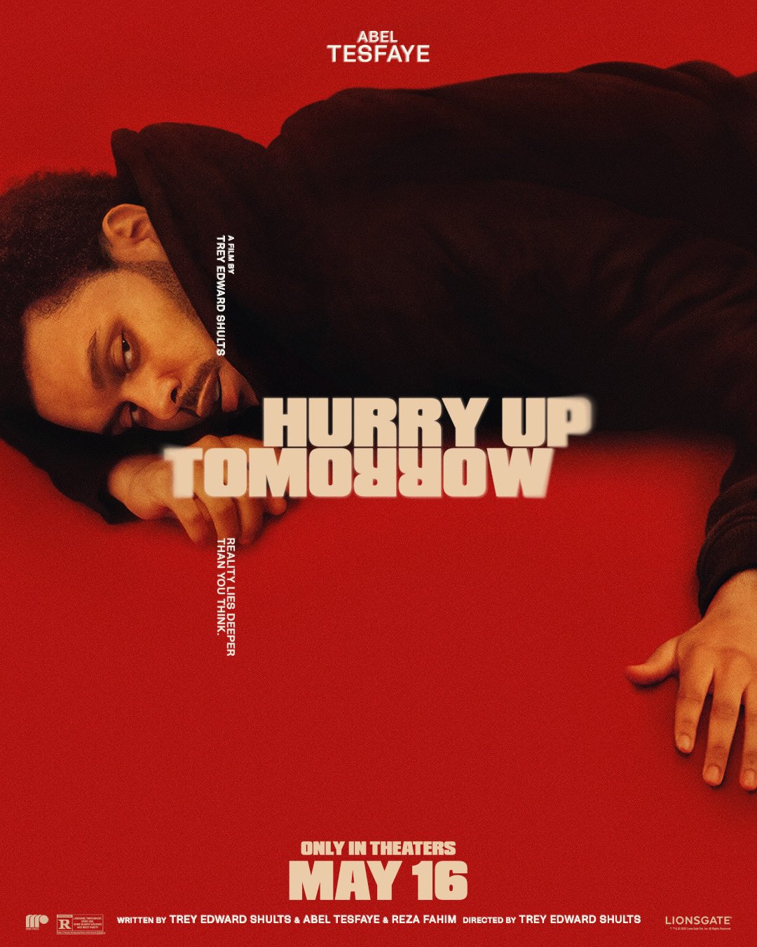 Rode Hurry Up Tomorrow karakterposters 