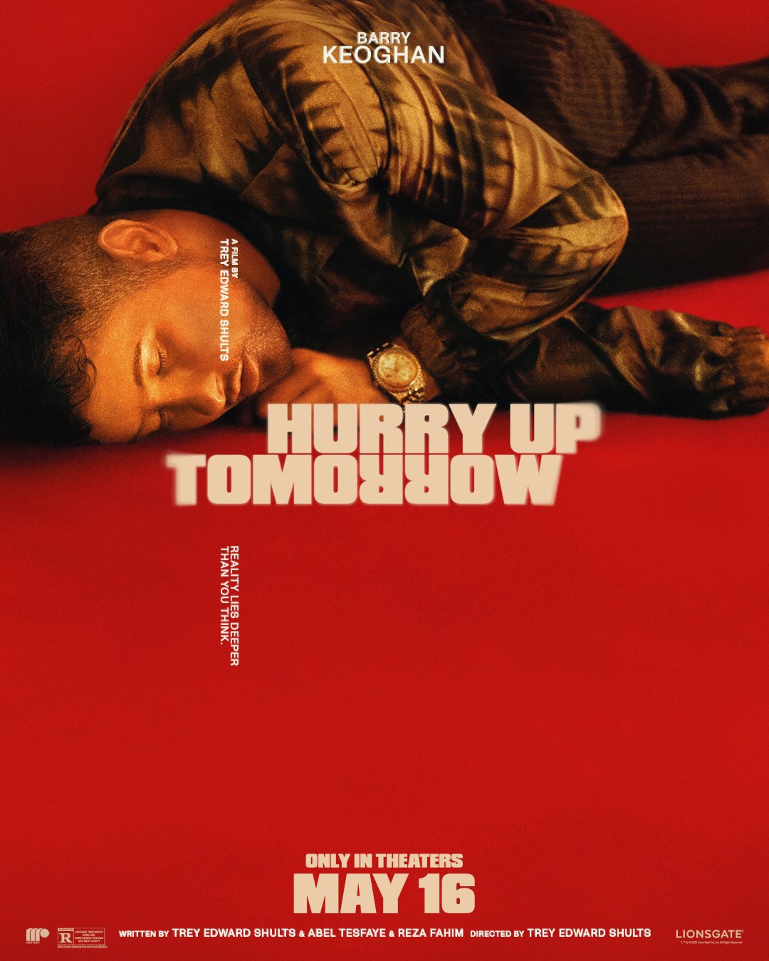 Rode Hurry Up Tomorrow karakterposters 