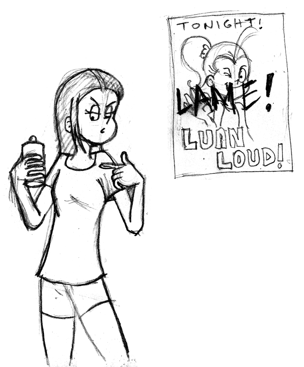 gabomon01's tweet photo. #FunModeMonth2025 ft. Trish Ledditon.
DAY 3: "Lost in the desert" - No way, "Dorothy"...
DAY 4: "Vandalizing" - She will never forgive Luan Loud's harsh words on her.... Never! (even if she deserved it) #theloudhouse https://t.co/VqFg9Gfqw2