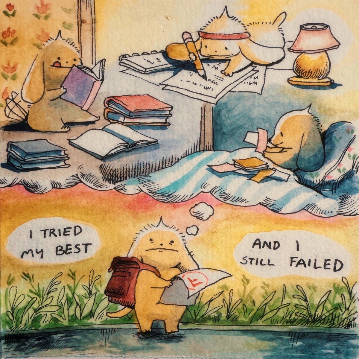 annalaura_art's tweet image. be brave little heart!