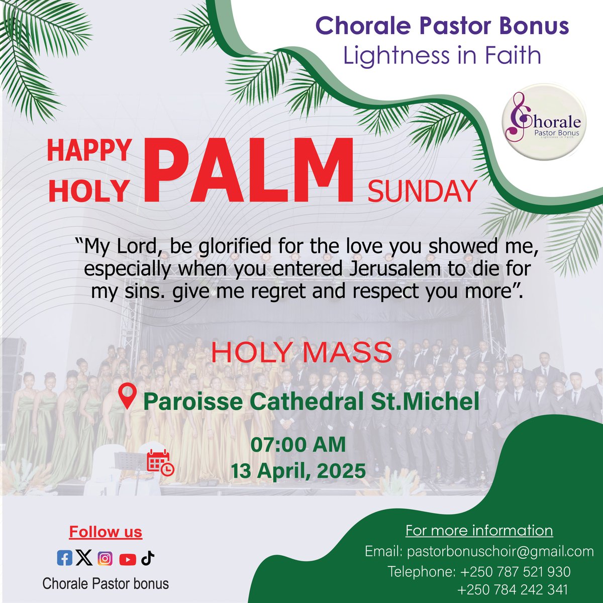 Pastor Bonus Choir tweet media