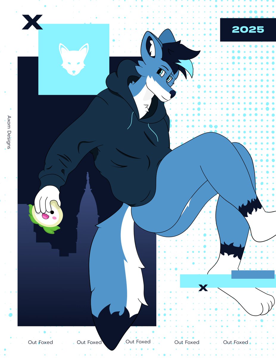 PalmerDurr's tweet photo. Monthly Raffle! 🎨 

Full Body Glitch style Poster! (Includes custom logo and theme)  

To enter: 
 👥 Follow
🔄 Repost
📢 Tag a friend in the replies

#furryarts #raffle https://t.co/MGiRlFNRvh