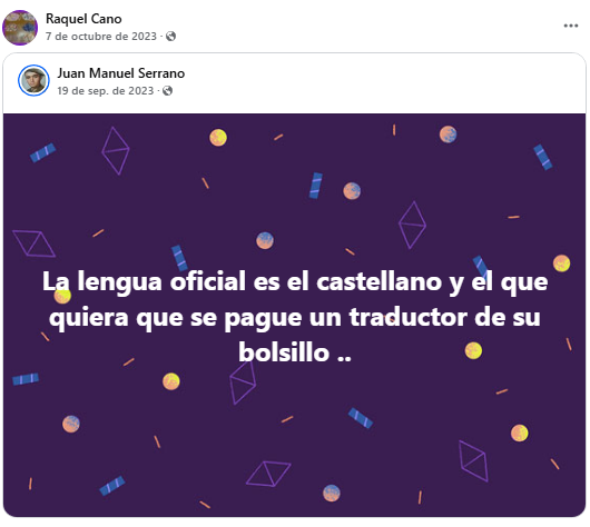 Auroraiterum's tweet photo. Raquel Cano Cabezas, la "cuidadora" maltratadora de bebés de la guardería de Torrejón de Ardoz, es completita.
Maltratadora, facha, catalanófoba, racista, machista, negacionista, tránsfoba y xenófoba. 1/2 https://t.co/LwmDjGLe70