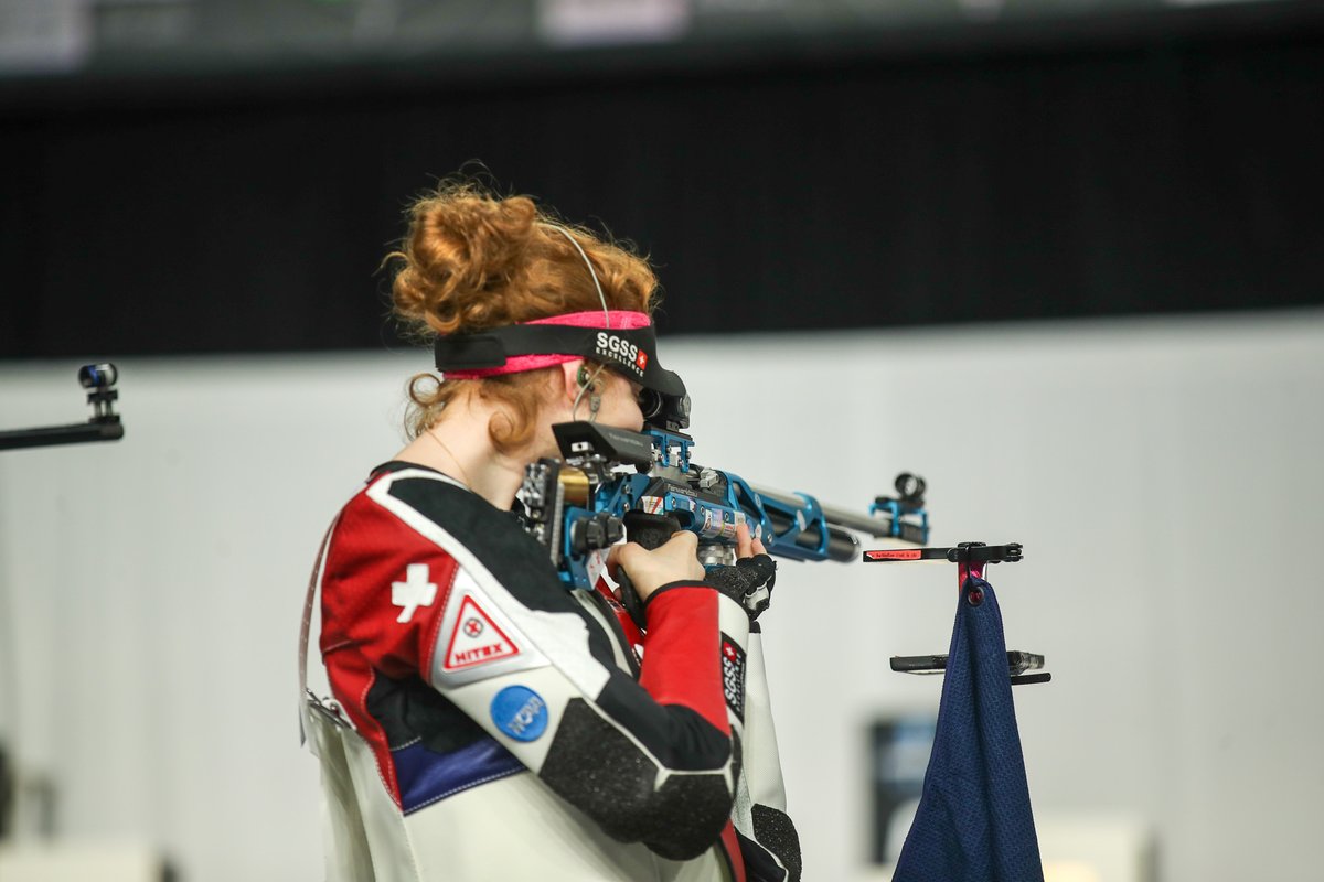 OleMissRifle's tweet image. Medal. Rebel.
Audrey Gogniat earned her first medal at the ISSF World Cup earlier this week in Buenos Aires, taking home the bronze in the 10m Air Rifle!