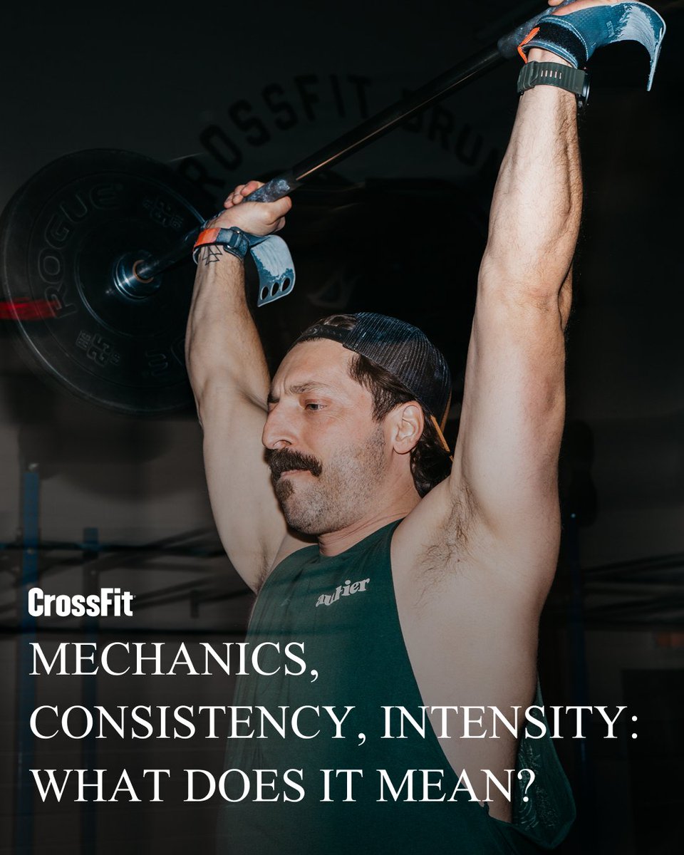 CrossFit's tweet photo. Mechanics. Consistency. Intensity.

One of the most overlooked — and often misunderstood — elements of the CrossFit methodology.

Explore the article here  → https://t.co/KmoVJmGmIY https://t.co/iAnM0lSxJT
