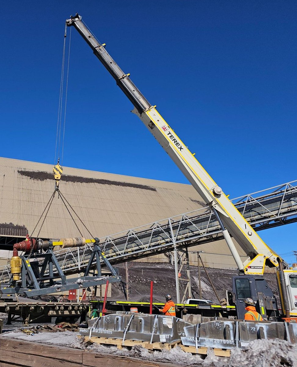 ViacoreInc's tweet photo. Another successful shutdown in the books at one of our mining partners in Quebec. Done on time and without any incidents.

#Viacore #ViacoreSolutions #MaterialHandling #Conveyor #ConveyorSolutions #MaterialHandlingSolutions #Quebec https://t.co/kQYj1xAuXN