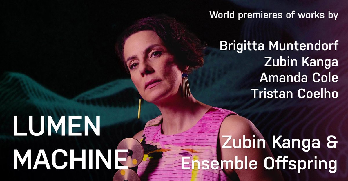 cyborgsoloists (@cyborgsoloists) on Twitter photo We're in Australia this weekend! <a href="/zubinkanga/">Zubin Kanga</a> is performing 4 world premiere #cyborgsoloists works by Brigitta Muntendorf, Amanda Cole, Tristan Coelho & himself with the great Ensemble Offspring. Saturday in Sydney, Sunday in Newcastle. Details & tickets: ensembleoffspring.com/event/lumen-ma⦠We're in Australia this weekend! <a href="/zubinkanga/">Zubin Kanga</a> is performing 4 world premiere #cyborgsoloists works by Brigitta Muntendorf, Amanda Cole, Tristan Coelho & himself with the great Ensemble Offspring. Saturday in Sydney, Sunday in Newcastle. Details & tickets: ensembleoffspring.com/event/lumen-maā¦
