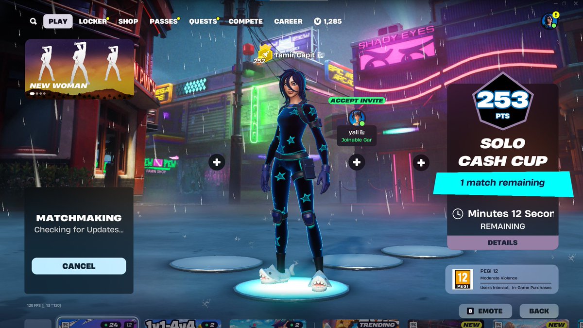 early qualed cheaters cup