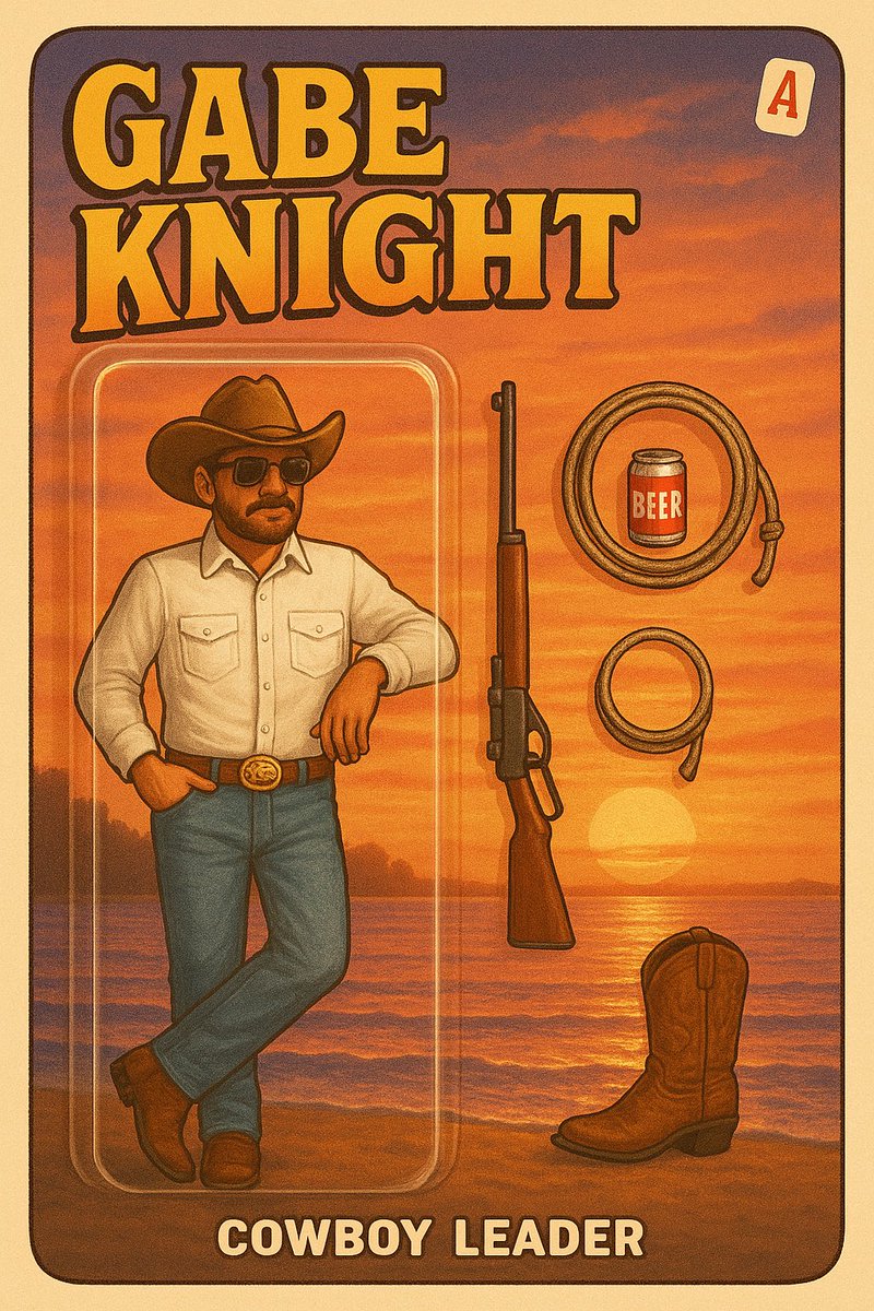 GabrielKnight61's tweet photo. Happy Friday. 

Action Figure says it all. Here’s to 🇺🇸. https://t.co/23pTmHprTD