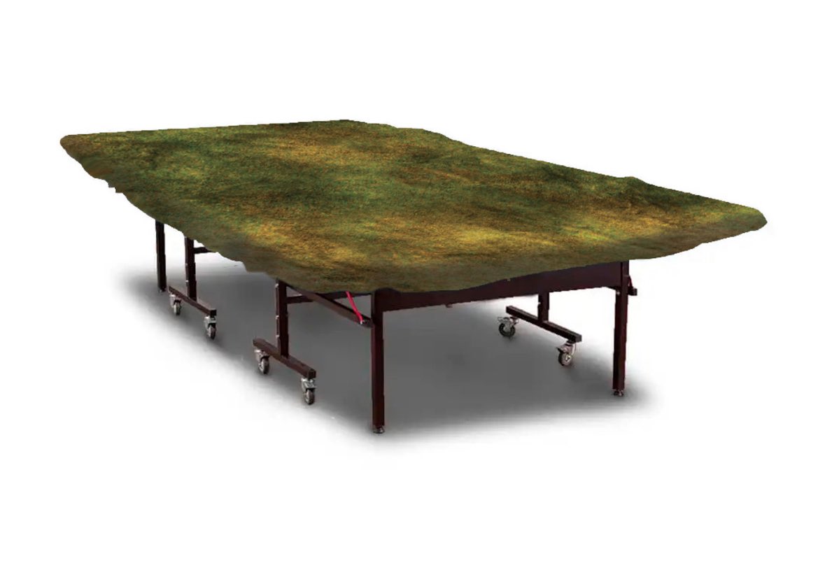 CigarBoxBattle's tweet photo. Coming soon! Put your neglected ping pong table to use with our new 6.5 x 9.5 ft mats! More info coming soon! 

#miniaturewargaming #dungeonsanddragons #cigarboxbattlemats #battlemats
 #trenchcrusadeterrain #WarhammerCommunity #warhammer #battlemat https://t.co/cxQ80DULWE