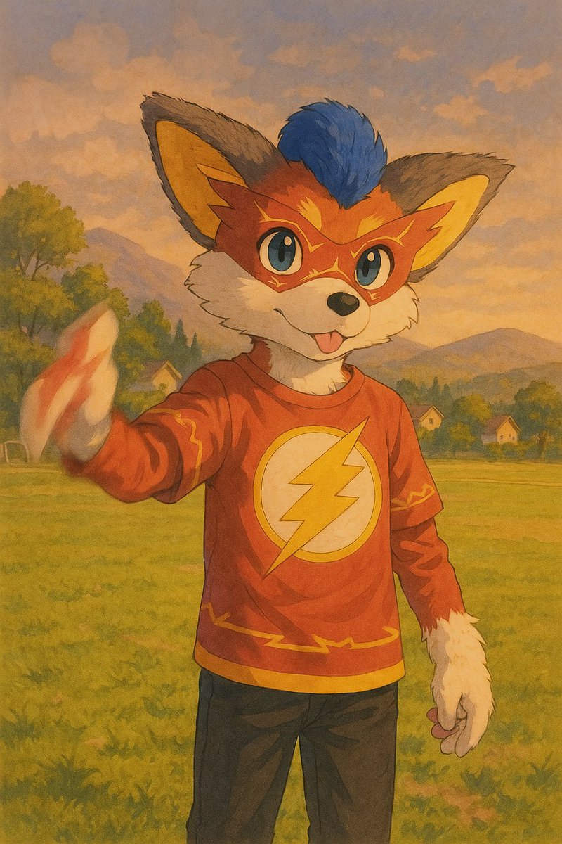 FoxSpeedAJ's tweet photo. Tengo que admitir que tienen su propio encanto

#furry #fur #fursona #furries #furryart #furryartist #furrys #furrydrawing #furryfandom #furryfriends #furryoc #furryIA #furryflash #theflash #fanart #theflashart #theflashart⚡️#confuror https://t.co/EgHSeIg6PP