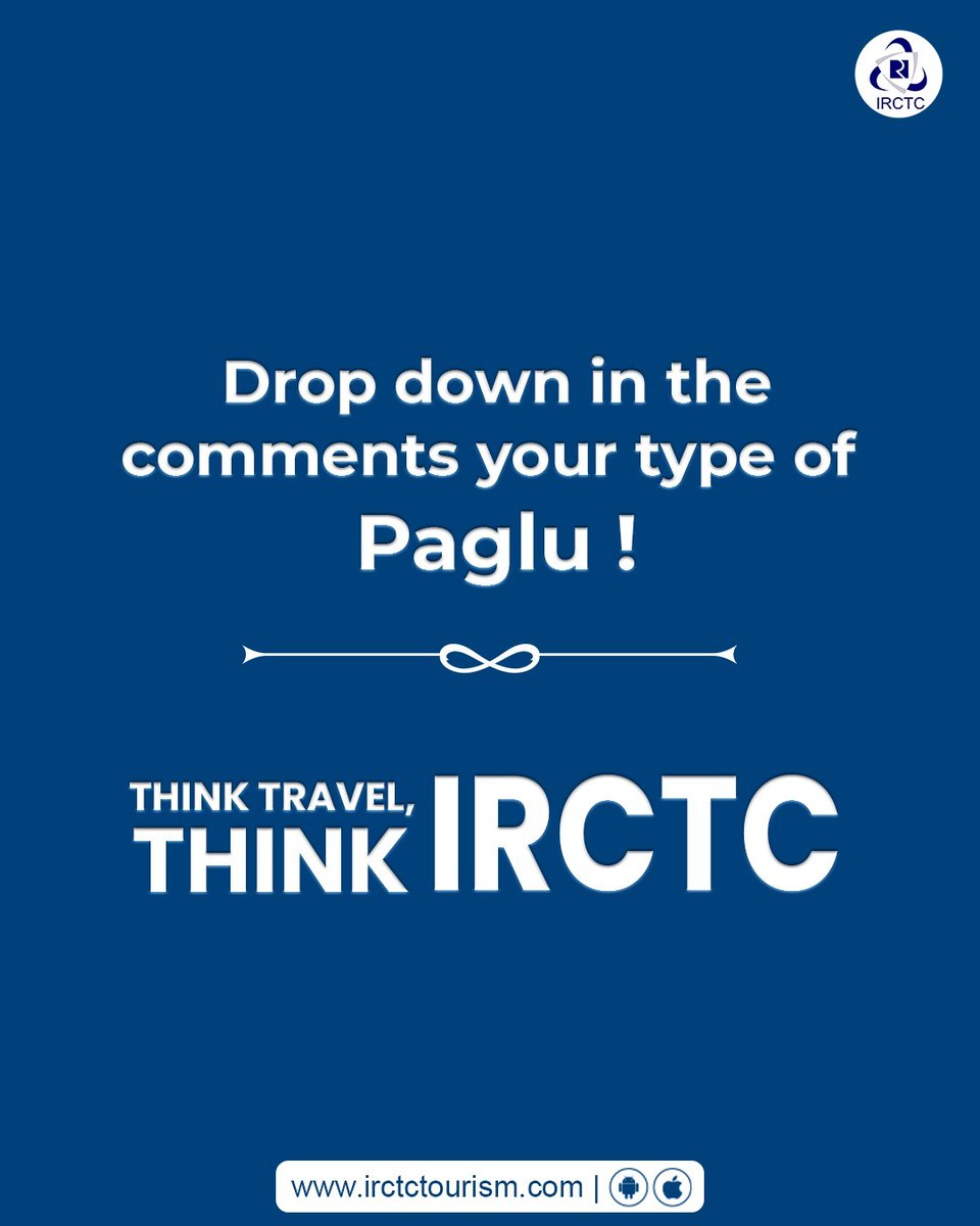 IRCTCofficial's tweet photo. Calling all travel mates for a great time with IRCTC!

#IRCTCWay #TravelWithIRCTC https://t.co/0bchbxc8Mt