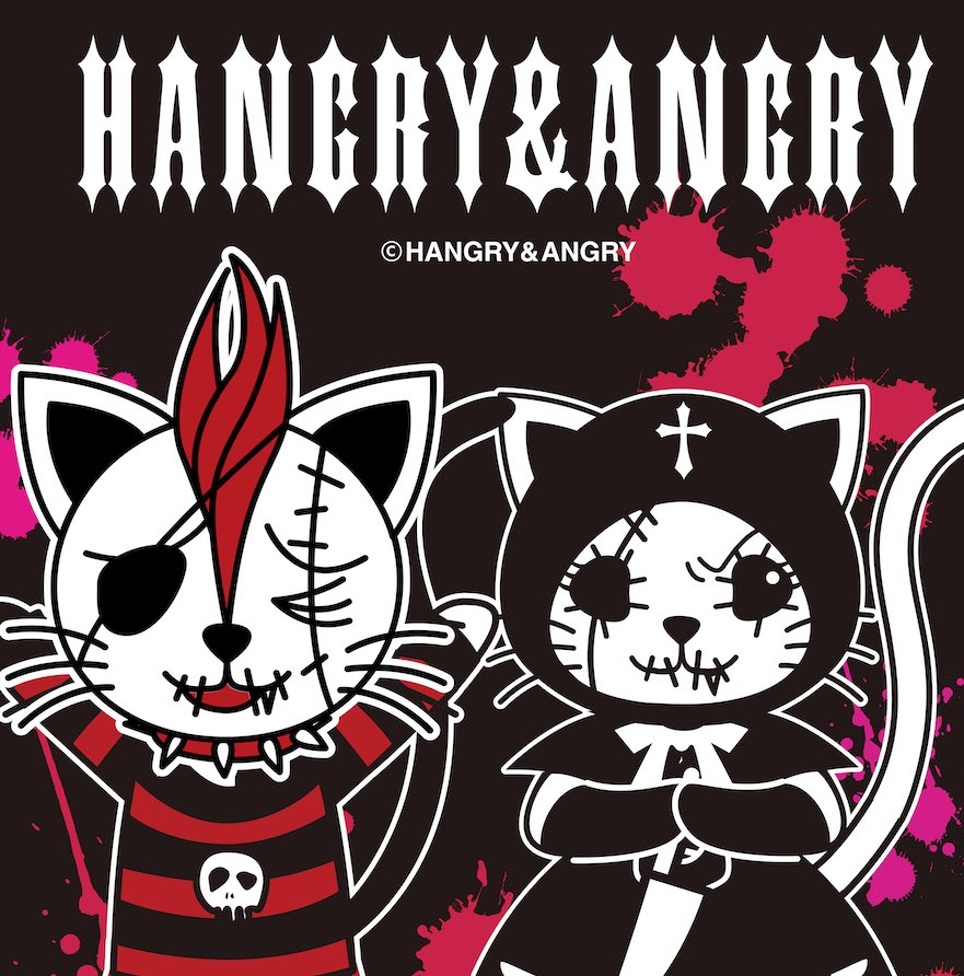 HANGRY&ANGRY】 **Hungry** is a very punk-like girl. However, she's