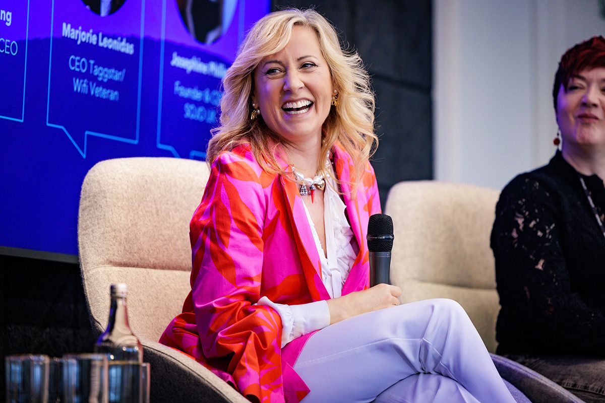 taggstartalk's tweet photo. Last month our CEO Marjorie Leonidas joined a panel of powerhouse women to celebrate #InternationalWomensDay. 👩🏼‍🤝‍👩🏿 This was followed up by the ladies of Taggstar joining forces to brainstorm ideas to create change in the workplace! 
#InternationalWomensDay #Women https://t.co/v7ZYnL3uQO