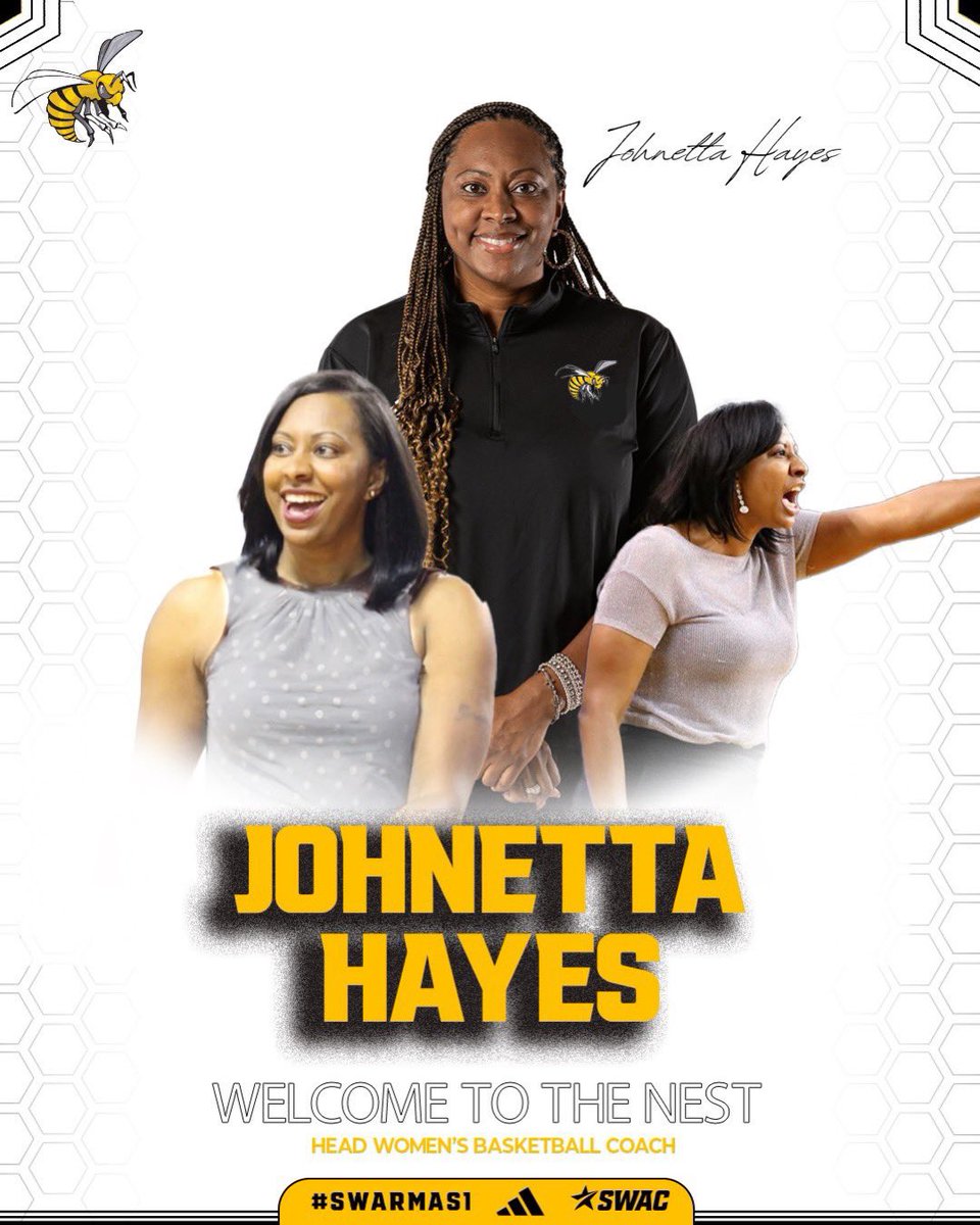 SAthletesLBB's tweet image. Former #UMBC Head Coach Johnetta Hayes has been the new head coach for the #AlabamaState #Hornets