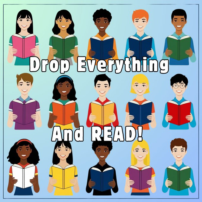 PRT Library (@prtlibrary) on Twitter photo Tomorrow, April 12th is D.E.A.R., I always have LOVED this time as a student and educator! Tomorrow will be a gorgeous day <a href="/PRT_Huskies/">Prairie Trail</a> so get outside and read! Thank you <a href="/libraryMHMS/">Matthew Henson Library</a> for the reminder and graphic! Tomorrow, April 12th is D.E.A.R., I always have LOVED this time as a student and educator! Tomorrow will be a gorgeous day <a href="/PRT_Huskies/">Prairie Trail</a> so get outside and read! Thank you <a href="/libraryMHMS/">Matthew Henson Library</a> for the reminder and graphic!