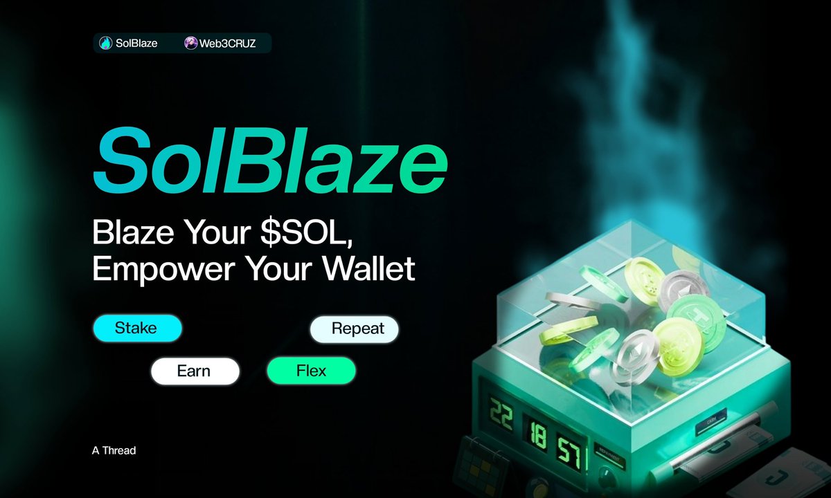 web3CRUZ's tweet photo. Liquid staking is great, but I was finding myself with all these different LSTs, each with their own little pools of liquidity.

It felt... fragmented.

I wanted a more unified solution.

Here's how @solblaze_org helped me consolidate and simplify my liquid staking strategy. 

▼ https://t.co/MCmOdZ5fyk
