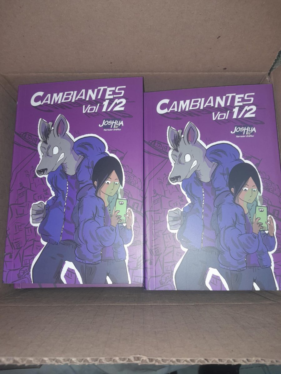 JoshuaHdz_comic's tweet photo. YA  TENEMOS LOS LIBROOOOS 😃
Cambiantes volumen 1/2 ya está en formato impreso. 
¡Podremos hacer entregas del kickstarter a quien lo requiera en el remate de libros!
Del 16 a 20 de abril en monumento a revolución.
Y envíos muy pronto igualmente.
#cambiantescomic #comicmexicano https://t.co/byRmi4aexd