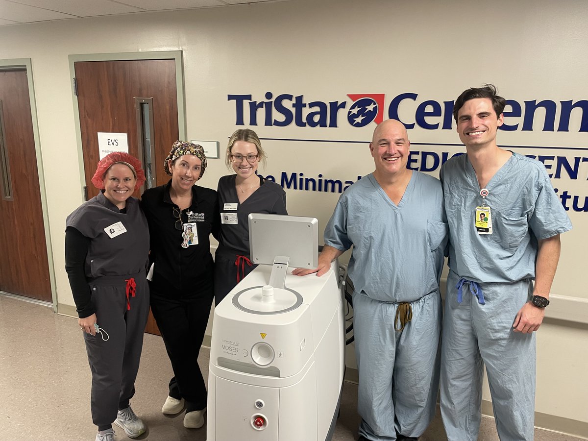 Boston Scientific Urology (@bsc_urology) on Twitter photo Congratulations to <a href="/WilliamFrench5/">Will French</a> and the team at <a href="/UA_Nashville/">Urology Associates</a> on their first #HoLEP procedure using the Lumenis Pulse™ 120H Holmium Laser System with MOSES™ 2.0 Technology!
Visit bit.ly/4csTEmG to learn more about Lumenis Pulse and MOSES. Congratulations to <a href="/WilliamFrench5/">Will French</a> and the team at <a href="/UA_Nashville/">Urology Associates</a> on their first #HoLEP procedure using the Lumenis Pulse™ 120H Holmium Laser System with MOSES™ 2.0 Technology!
Visit bit.ly/4csTEmG to learn more about Lumenis Pulse and MOSES.
