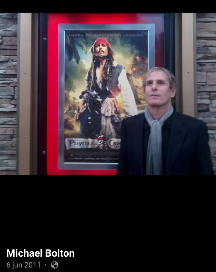 BeSafeAndSmile's tweet photo. When both, your fav actor and your fav singer become one with the universe 😅😂😂

#MichaelBolton
#JohnnyDepp
#JackSparrow
#humor https://t.co/eTvp2OvXiJ