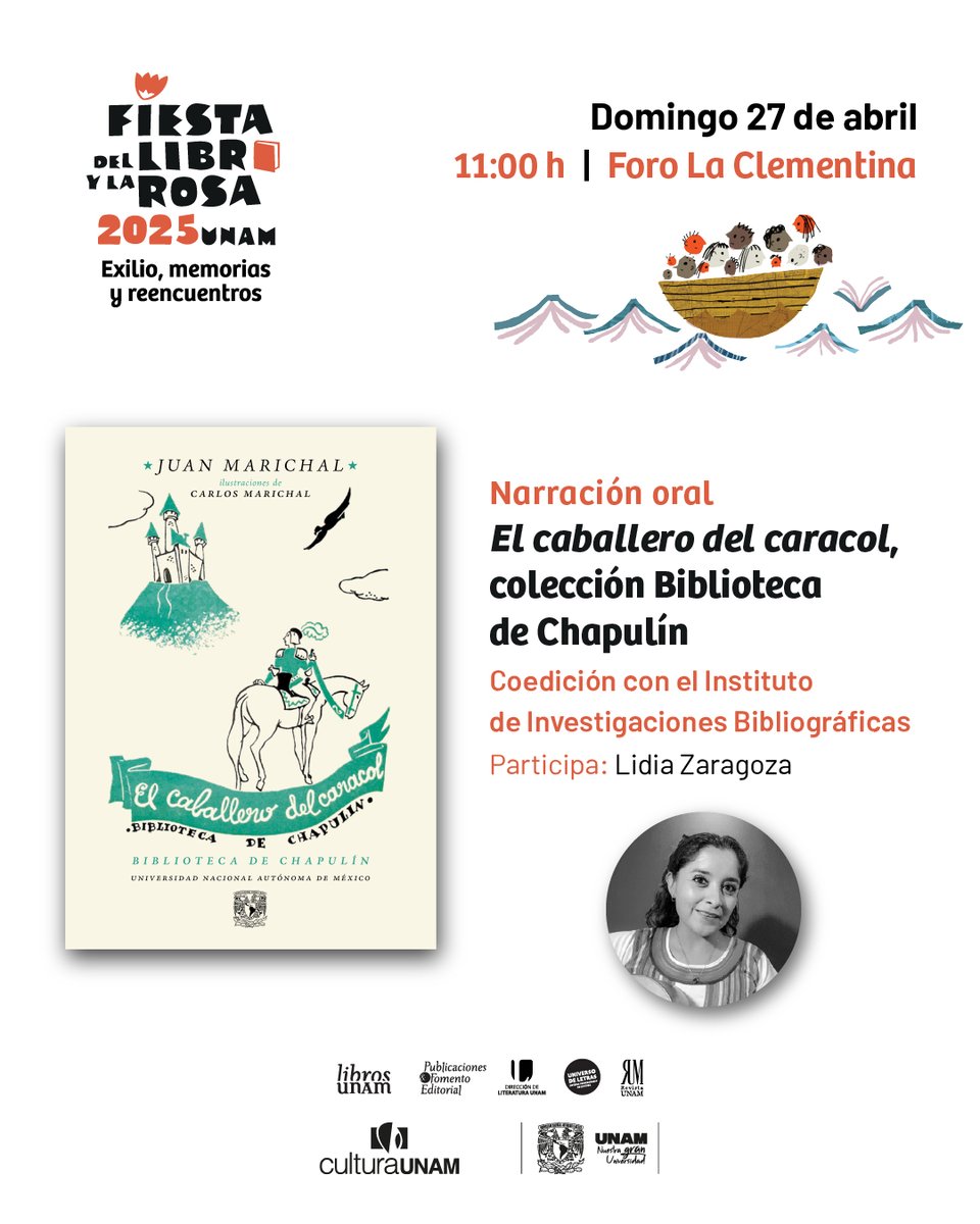 librosunam's tweet photo. ✨ ¡Aparta las fechas de la #FiestaLibroyRosa! 📖🌹 Te fascinarán los nuevos títulos de las colecciones #ElAlaDelTigre, #BibliotecaDeChapulín, #HiloDeAracne, #PequeñosGrandesEnsayos y muchas más. 🤩 

@nict_toxqui @Lidia_Iveth @espejodetierra @destino_andrea @SocorroVenegas @gkleinburg
