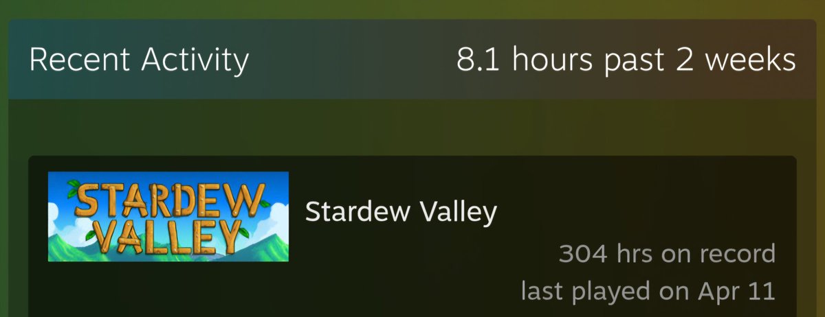 I gamed so hard yesterday (stardew valley) on my steam deck I have a blister on the joystick thumb today..