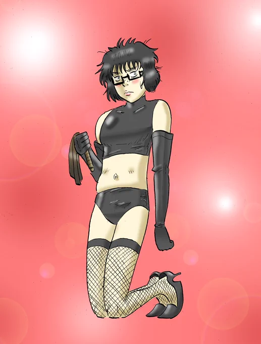 #フォローしなくていいから俺の描いた女キャラ見てくれ 地味女子万歳!!