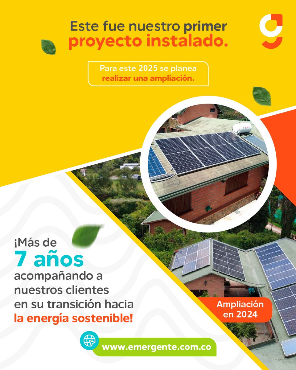 ¡Nos llena de satisfacción saber que nuestros clientes cada año crecen y con ello su compromiso con la sostenibilidad! 

¡Más de 7 años innovando para transformar el mundo por un lugar más sostenible!

Descubre más información en el primer comentario 

#Sostenibilidad #Innovación