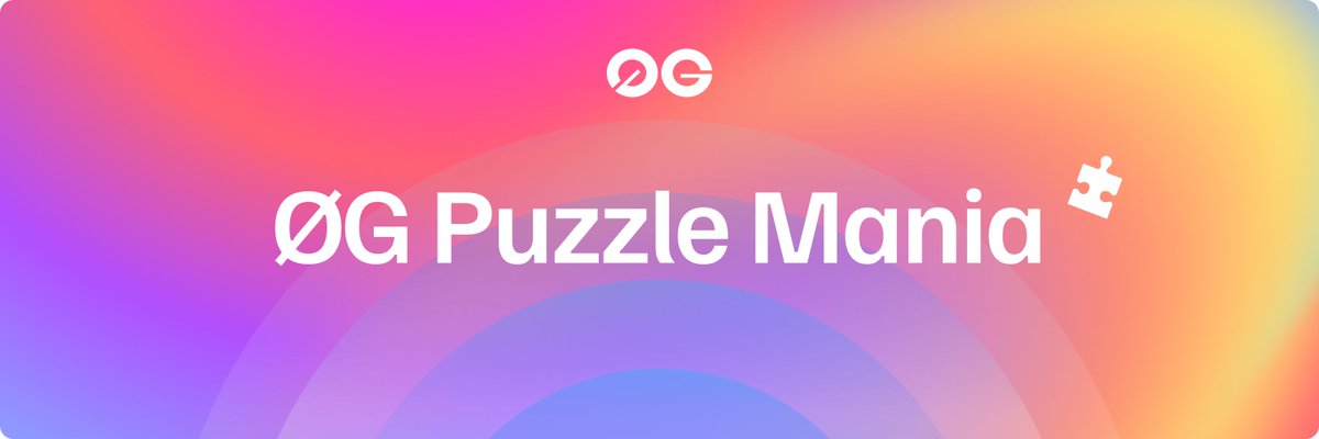HottieBabeGem's tweet photo. 0G Labs (Ø,G) - 0G Puzzle Mania 🐼🧩 @0G_labs 
The 0G Puzzle Mania has begun! Complete daily quests for two weeks straight to earn XP and climb the leaderboard  for a chance in OneGravityNFT & exclusive 0G merch 

✅ Go to https://t.co/ejaRaU167b
• Connect with Metamask
• Connect with X and DC
• Complete the tasks and Daily Check in to Earn XP