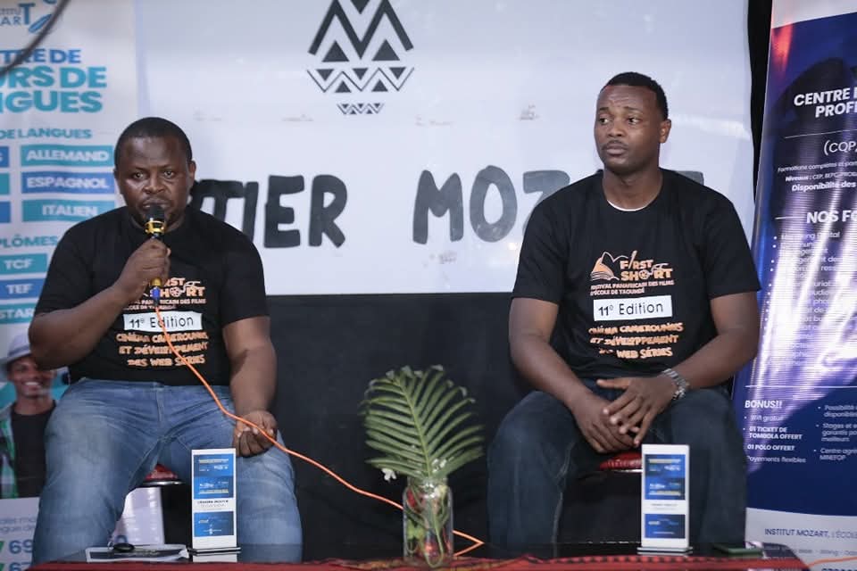 firstshort's tweet photo. Conférence de presse inaugurale de la 11ème édition du festival panafricain de films d'école de Yaoundé qui se tiendra du 23 au 26 avril prochain à Yaoundé au Cameroun.#festival #cinema #canalplus #tv5monde #autoecolemozart #iris https://t.co/7LxvidrZgt