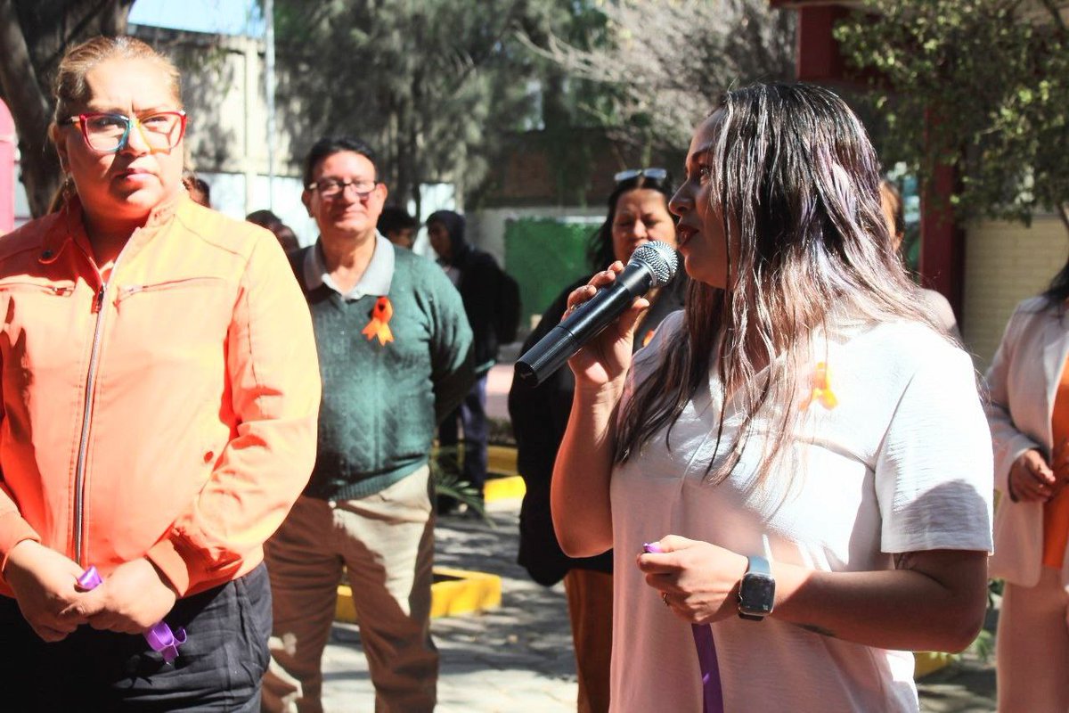 ConalepLRLP's tweet photo. Como cada 25 del mes, en nuestro plantel reflexionamos sobre la violencia, especialmente hacia mujeres y niñas. Esta fecha representa un espacio para alzar la voz, generar conciencia y promover una cultura de respeto y no violencia.
@ApasionadamenteCONALEP https://t.co/d1nJlTQQF8