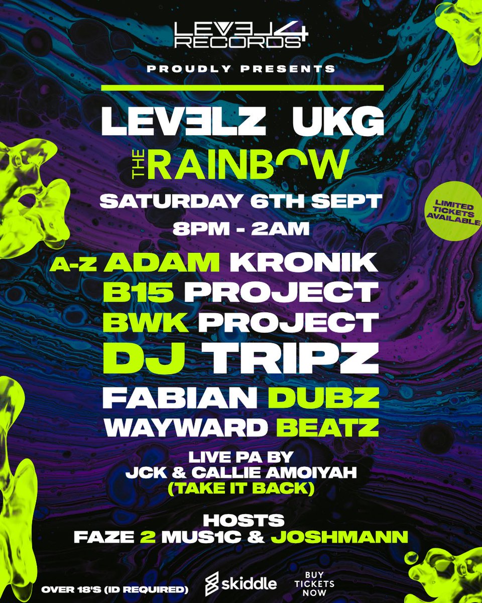 Soooooooo been wanting to drop the news of this one for a while. Label nights coming to Brum 🙌🙌  grab your tickets while you can 🕺🎧🎧

skiddle.com/deeplink?type=…