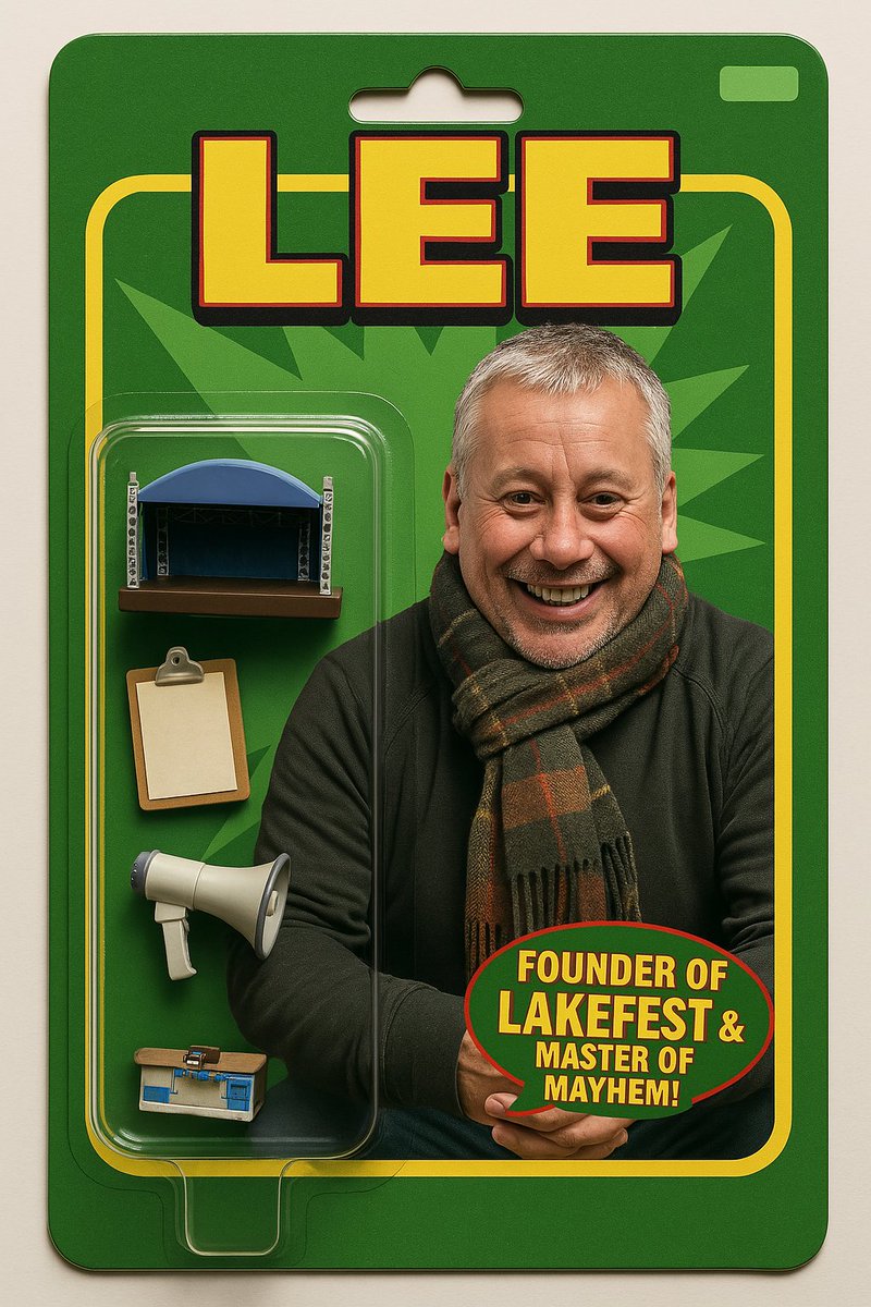 The first revisions of the Lakefest action figures… shall we release the rest of the gang? 🔥🤣